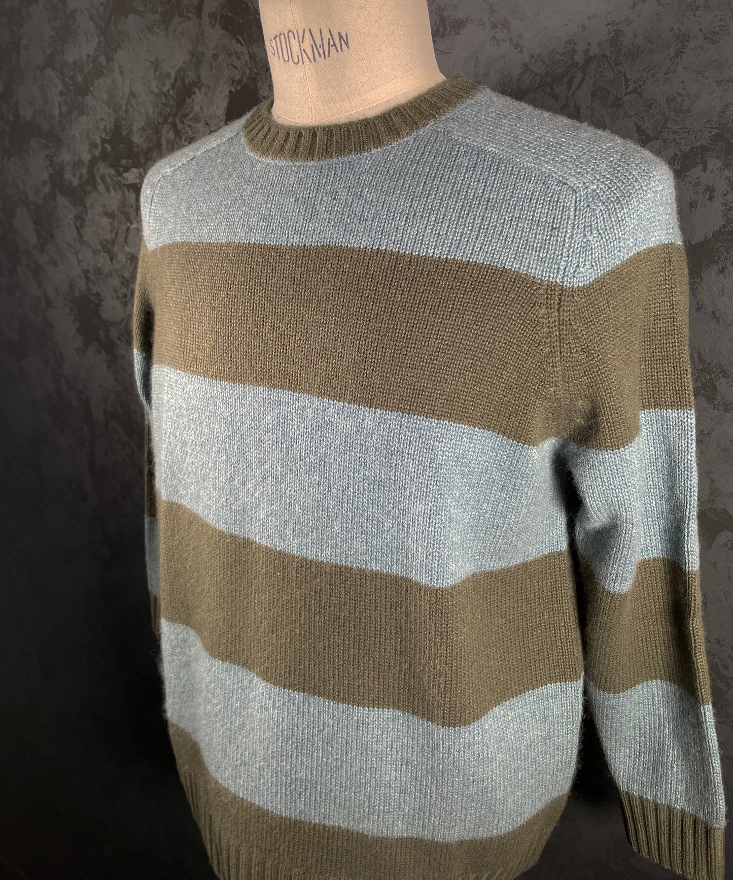 【SALE】　　 Franco Spada ( フランコスパダ )   〈手洗い可能〉【TALMUS branch】カシミヤ100%ローゲージボーダーニット