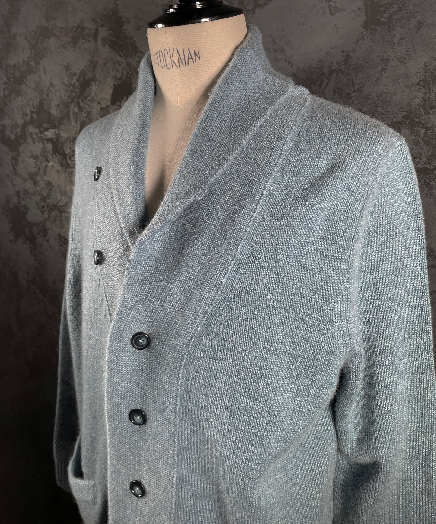 【SALE】　　 Franco Spada ( フランコスパダ )   〈手洗い可能〉【TALMUS branch】カシミヤ100%ローゲージショールカラーカーディガン