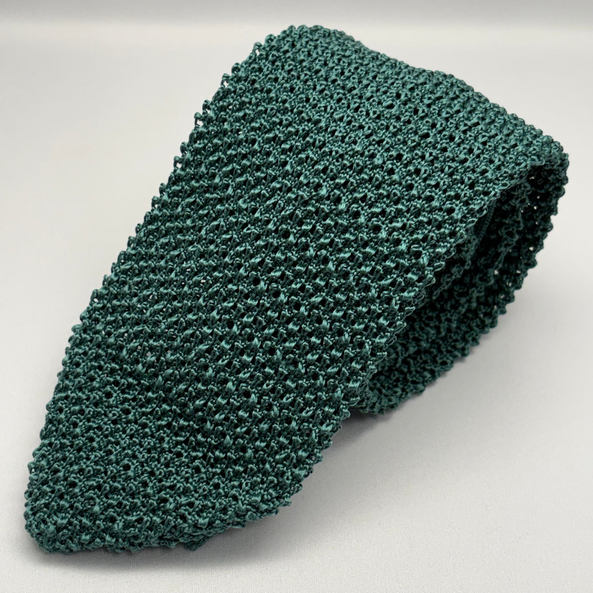 Franco Spada ( フランコスパダ )  Dense  Knit-tie  Solid (無地 )：グリーン