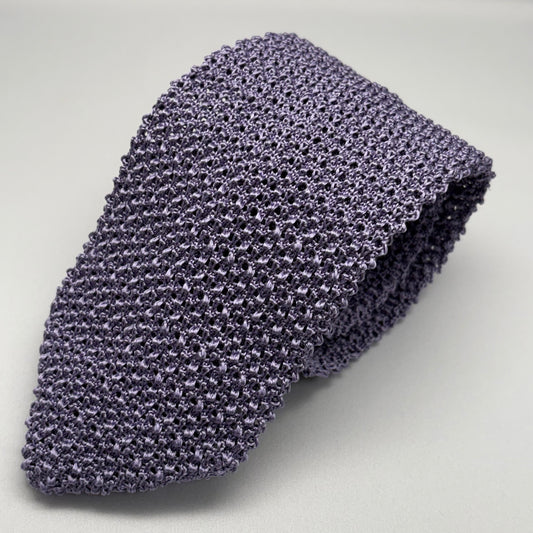 Franco Spada ( フランコスパダ )  Dense  Knit-tie  Solid (無地 )：ラベンダー