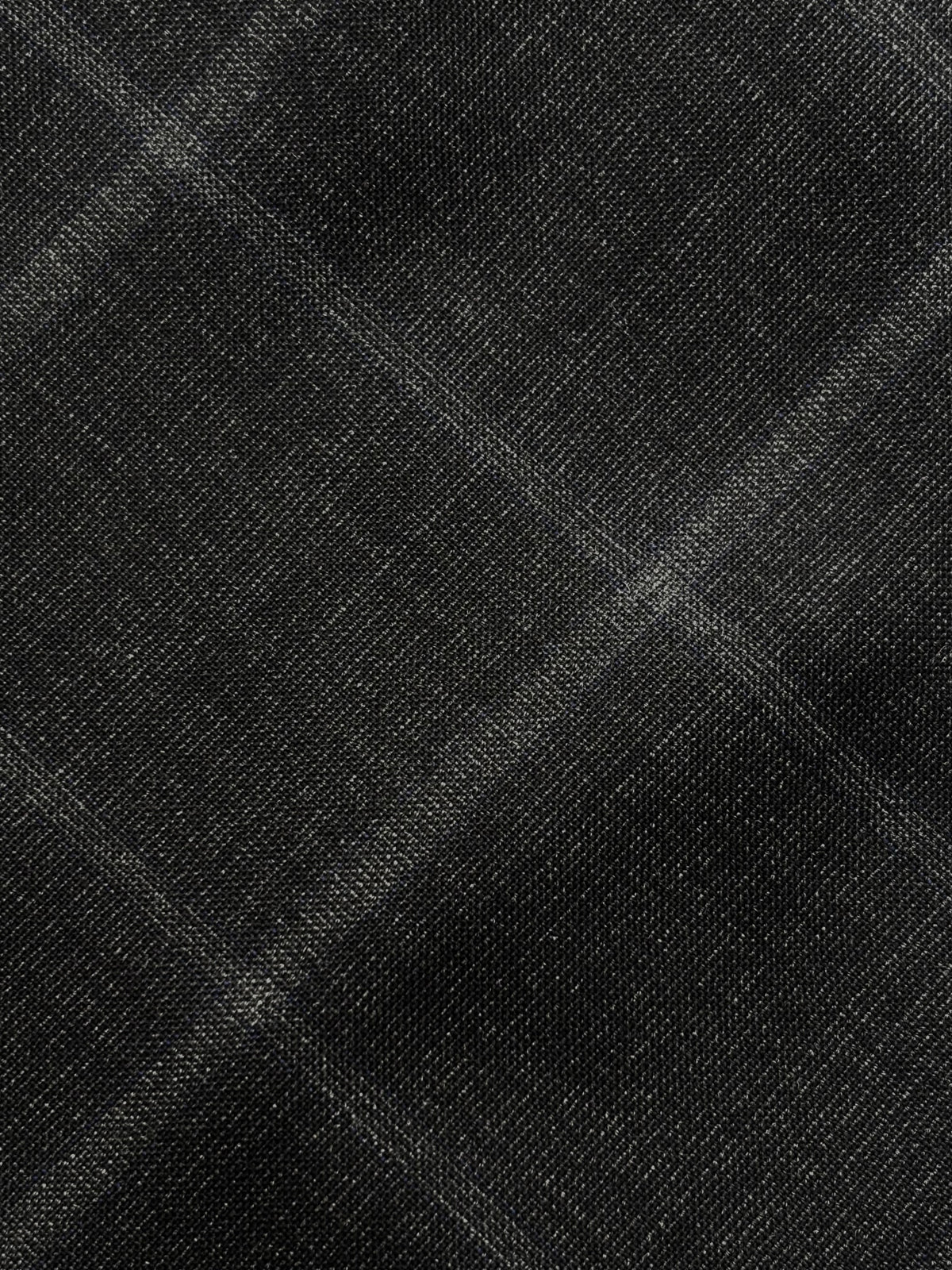 Franco Spada ( フランコスパダ )  Shadow CheckWool HandRolledネクタイ Vitale Barberis Canonico ( ビダル バルべリス カノニコ )：シャドーチェックダークグレー