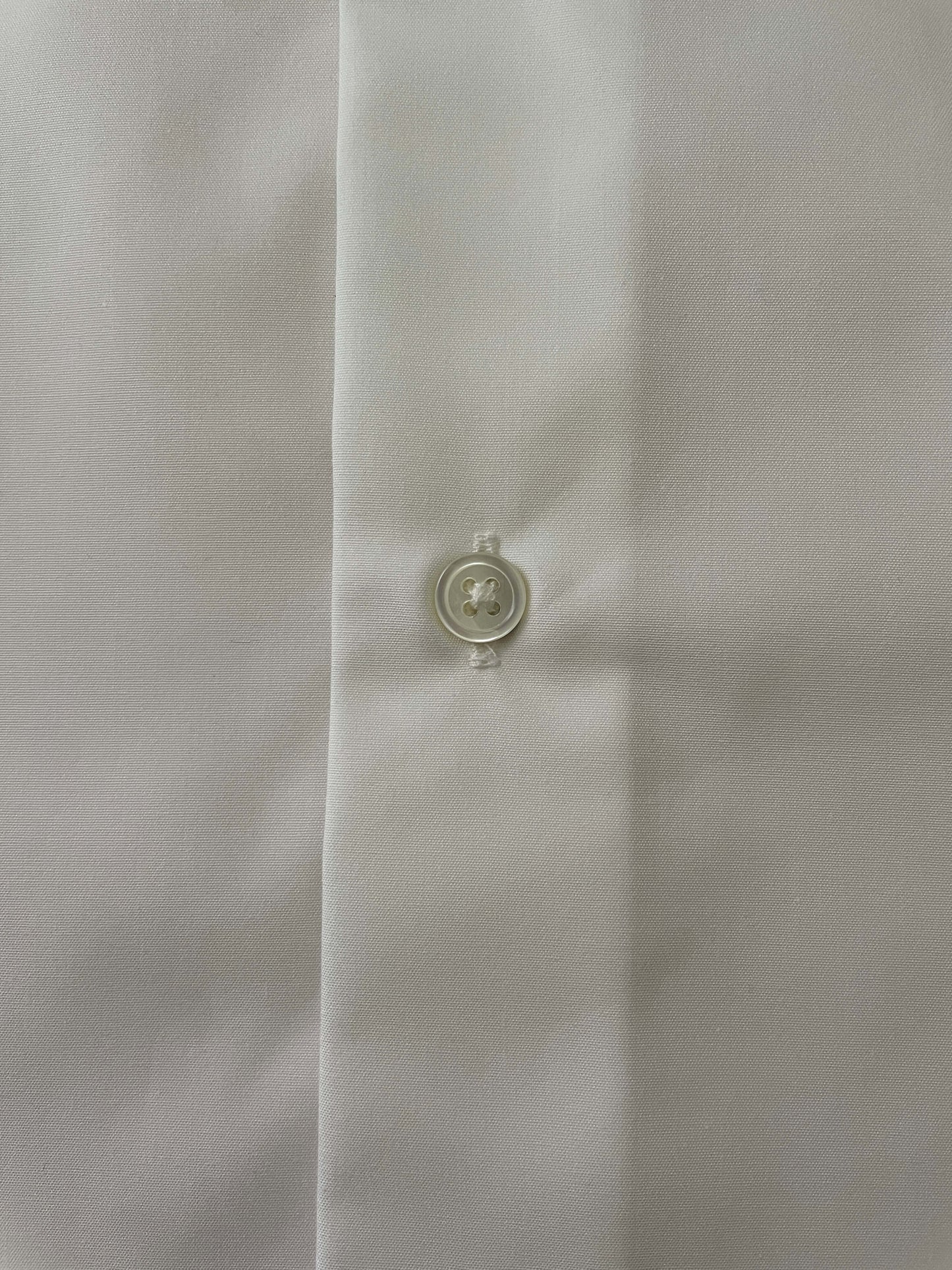 Franco Spada ( フランコスパダ ) 播州織 ロイヤルオックスフォード セミワイドカラーシャツ　ホワイト