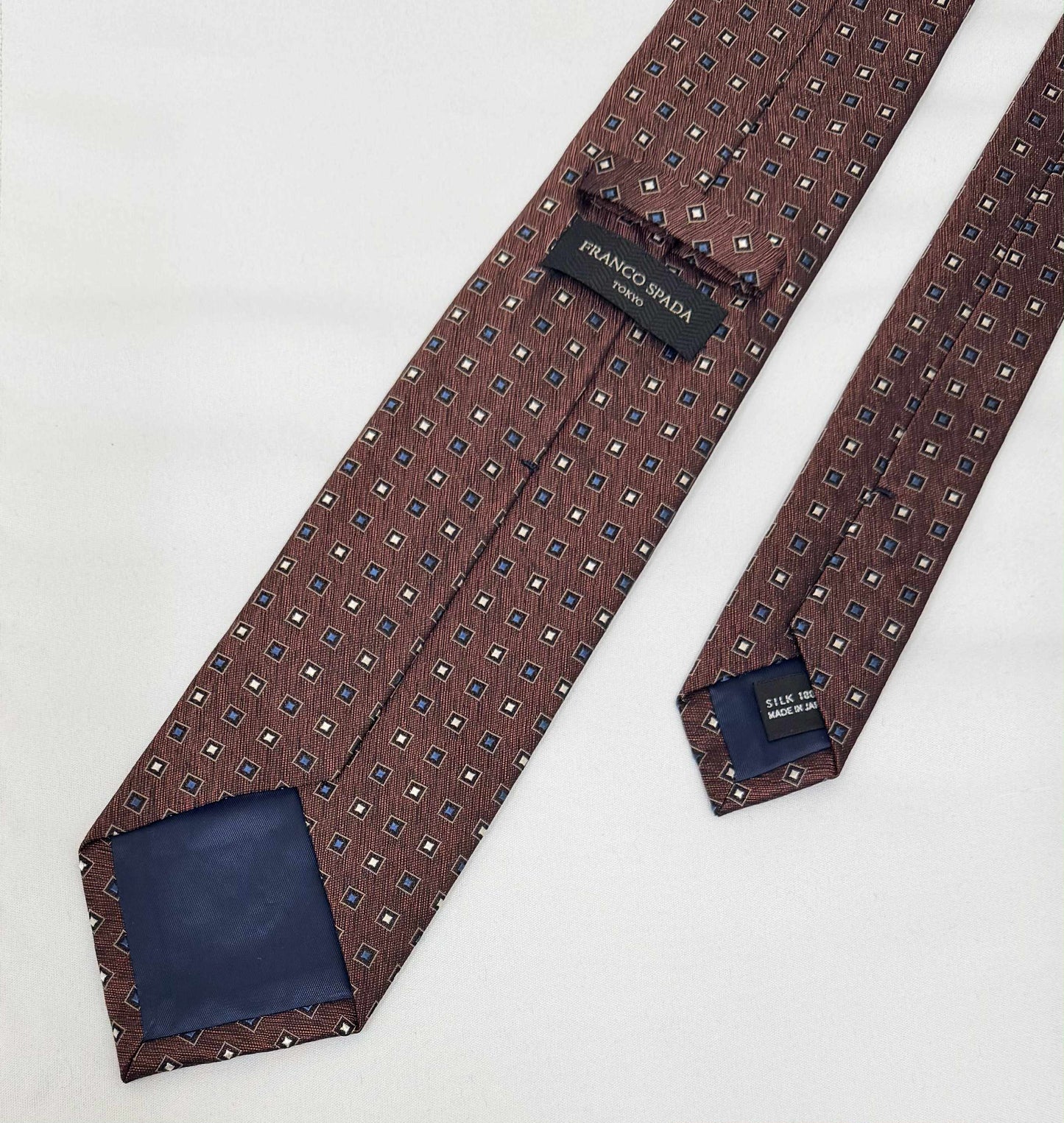 ［SALE ］ Franco Spada ( フランコスパダ ) 小紋柄 F レンガ