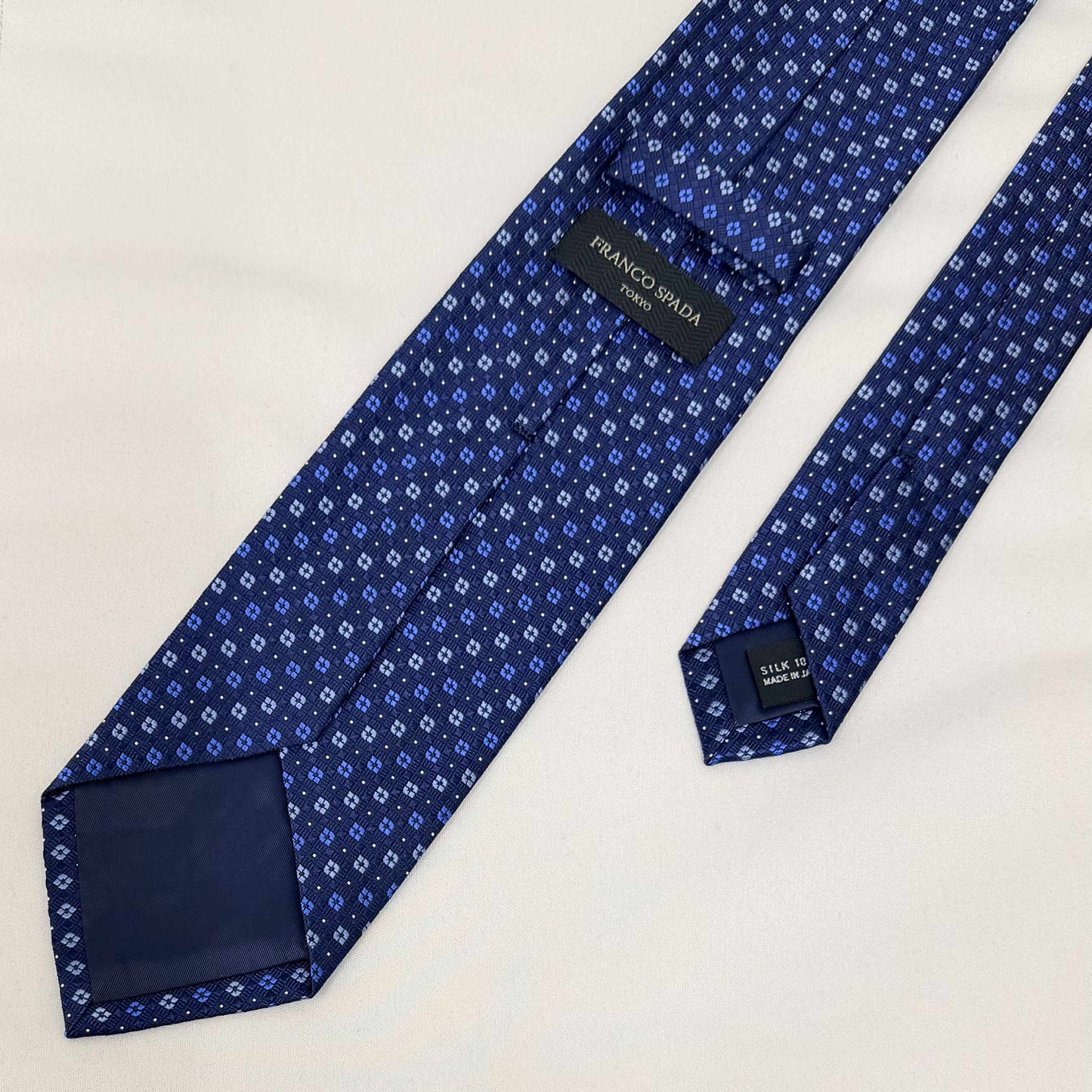 ［SALE ］ Franco Spada ( フランコスパダ ) 小紋柄 G ネイビー