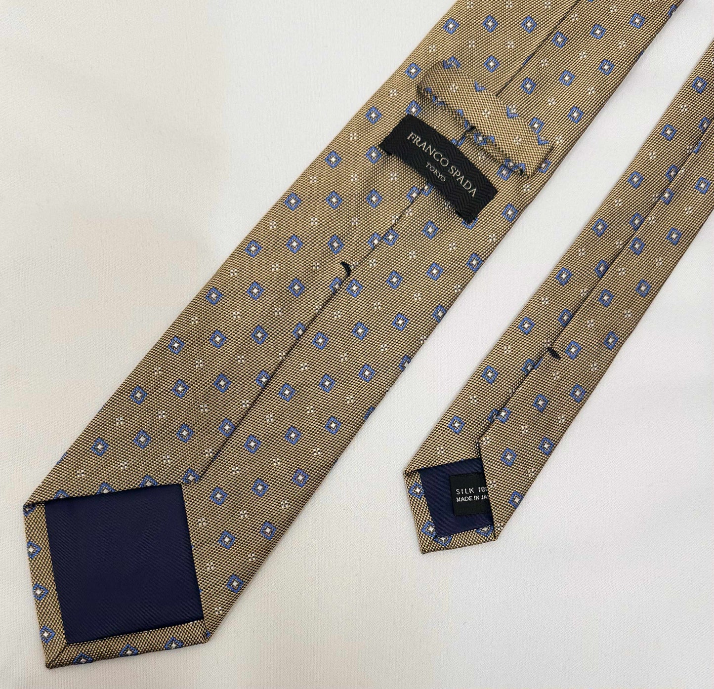 ［SALE ］ Franco Spada ( フランコスパダ )小紋柄 L ゴールド