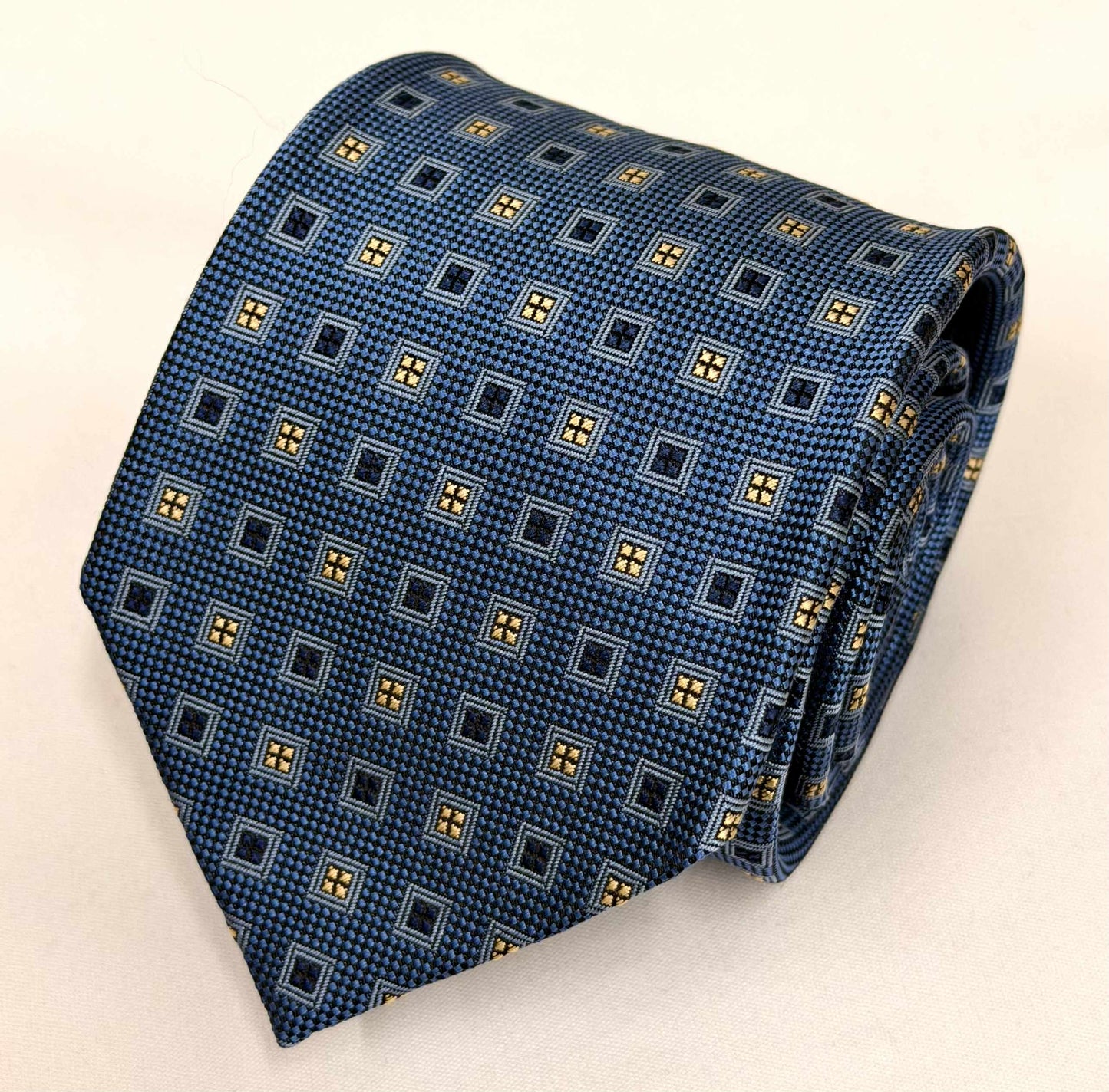 ［SALE ］ Franco Spada ( フランコスパダ )小紋柄 K Dブルー