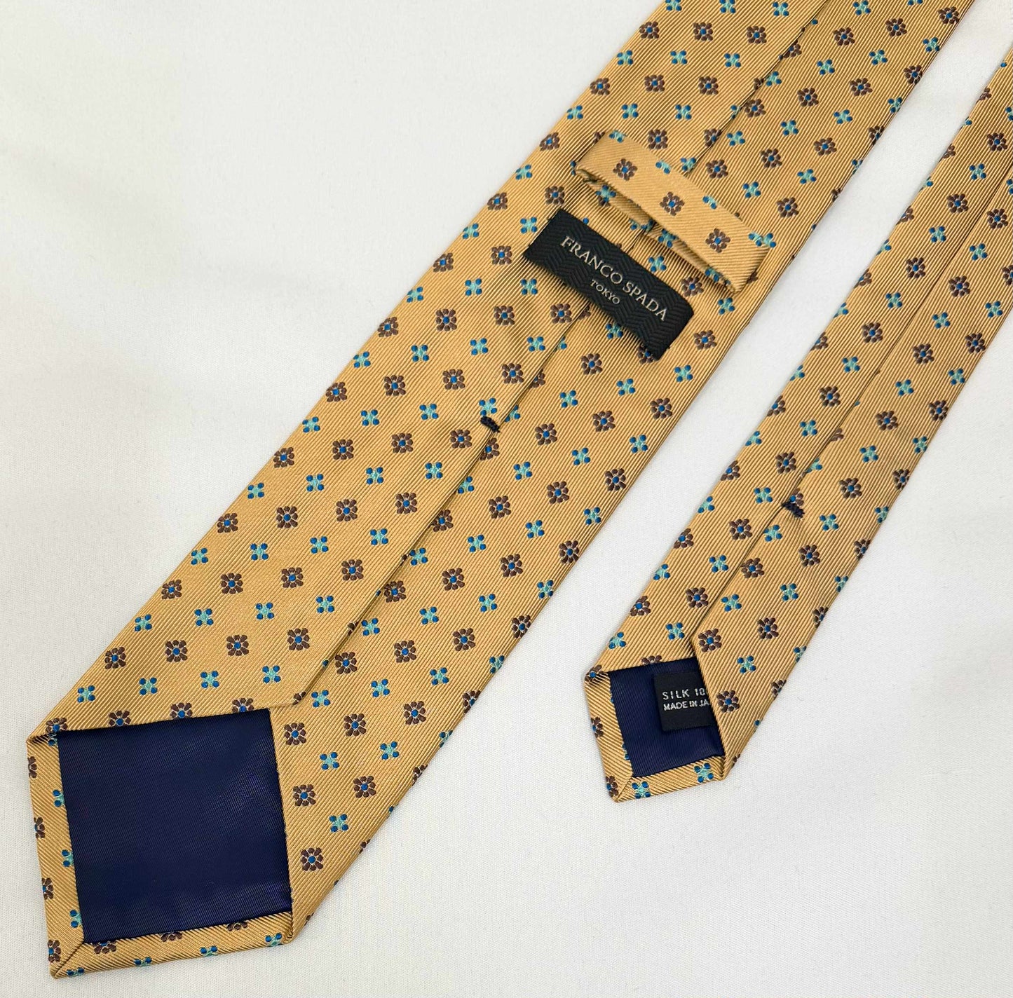 ［SALE ］ Franco Spada ( フランコスパダ ) 小紋柄 D イエロー