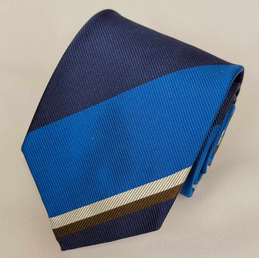 ［SALE ］ Franco Spada ( フランコスパダ )ストライプ E ネイビー×ブルー