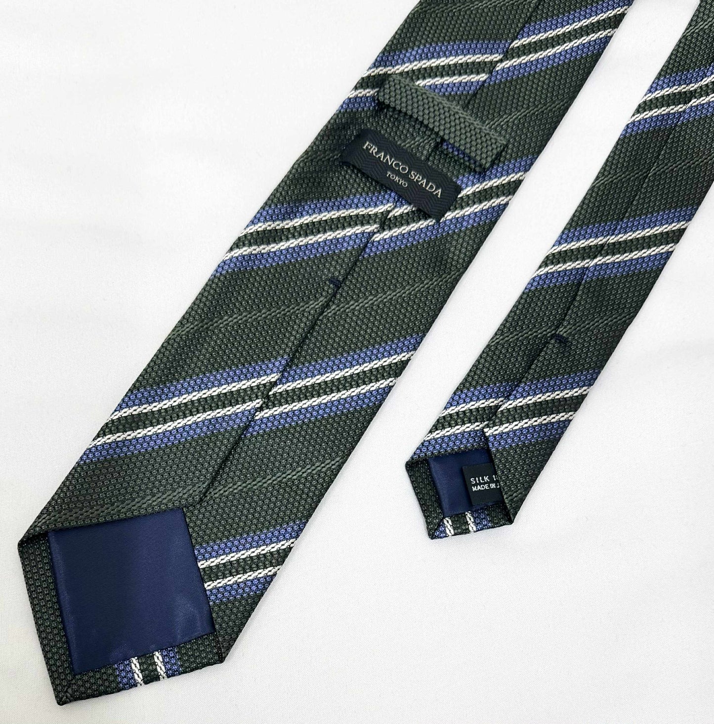 ［SALE ］ Franco Spada ( フランコスパダ )ストライプ F オリーブグリーン